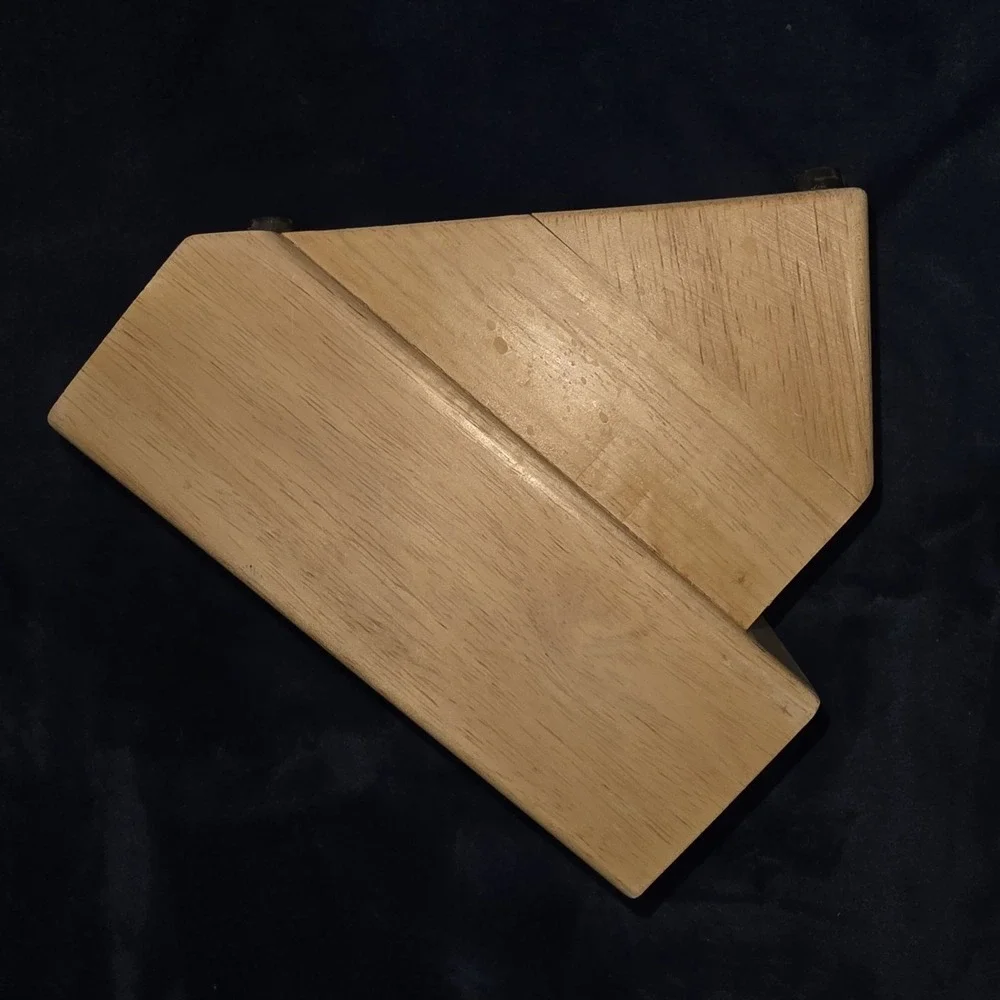Food Network Blonde Wood‎ 14 Slot Knife Block
